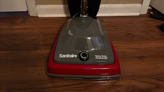 Sanitaire SC679K Unboxing and vacuuming [upl. by Faires]