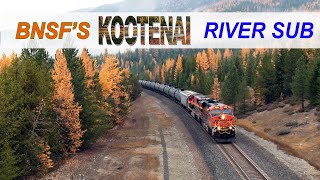 BNSFs Kootenai River Sub Through Idaho and Montana [upl. by Lauren756]