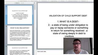 USING THE CONSTITUTION TO UNDERSTAND HOW CHILD SUPPORT IS UNCONSTITUTIONAL [upl. by Gorton266]