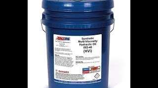 AMSOIL MultiViscosity Hydraulic Oil [upl. by Rattan859]