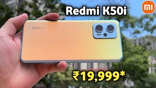 Redmi K50i 5G  India Launch  Redmi K50i Price amp Specifications  New Flagship Killer 🔥🔥 [upl. by Sonstrom]