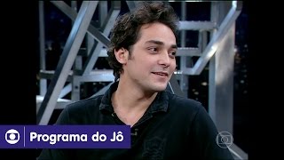 Programa do Jô reveja o papo com Eduardo Sterblitch [upl. by Ellennahc]