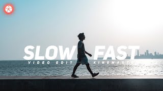 Slow Fast Motion Video Editing in kinemaster in 2020 [upl. by Ahsaet]