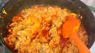 HOW TO MAKE GHANA EGUSI STEW  EGUSHIEAGUSHEISTEW AFRICAN FOOD RECIPE EGUSI SOUP [upl. by Albright877]