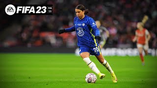 Heres why Sam Kerr is on the cover of FIFA 23 [upl. by Norreg]