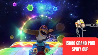 Mario Kart 8 Deluxe Grand Prix 150cc Spiny Cup [upl. by Sutsuj]