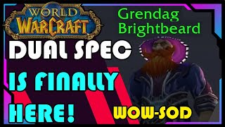 How to Dual Spec in WoW SOD  Phase 3 Locations for Horde and Alliance [upl. by Riha]