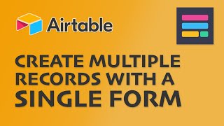 Multiple Airtable records with a single form using Fillout [upl. by Jaime762]