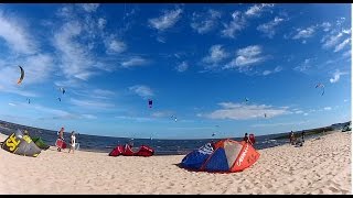 Kitesurf na Varzinha  Gaudério78 [upl. by Podvin]