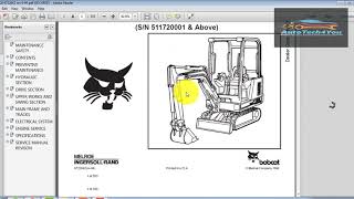 برنامج صيانة بوب كات Bobcat Service Manual 2018 [upl. by Kurtzig278]