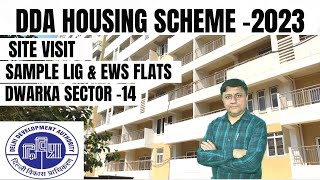 DDA DIWALI SPECIAL HOUSING SCHEME 2023 SITE VISIT LIG amp EWS FLATS SECTOR 14 DWARKA [upl. by Shore]