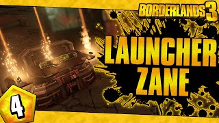 Borderlands 3  Launchers Only Zane Funny Moments And Drops  Day 4 [upl. by Euqitsym]