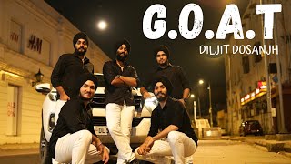 GOAT  Diljit Dosanjh  Bhangra Cover  Folking Desi  GOAT [upl. by Marpet]