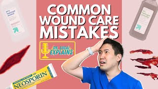 Dr Sugai Explains Common Wound Care Mistakes Part 1 shorts [upl. by Mancino]