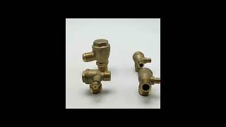 Return valve brass zinc alloy valve air compressor accessories high quality oneway valve [upl. by Kelwin]