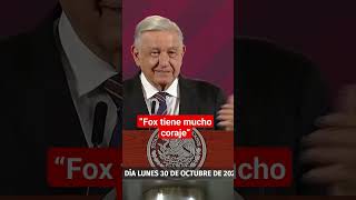 AMLO habla sobre la hacienda expropiada al papá de Fox milenioshorts [upl. by Lowis]