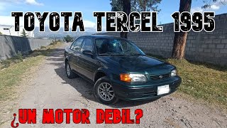 Review Toyota Tercel 1995 un auto de casi 30 años con interiores impecablesAceite y Alcohol [upl. by Brennan937]