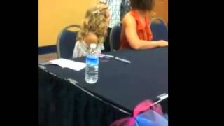 Kelly Paige and Brooke Hyland at the Dance Moms Meet And Greet [upl. by Ailima]