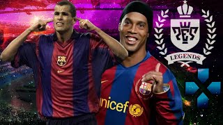 PES LEGENDS PPSSPP REALISTIC GRAPHICS  FC BARCELONA CLASSIC VS FC BARCELONA 2008 GAMEPLAY [upl. by Luedtke410]