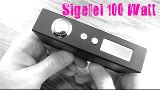 Sigelei 100 Watt Sneak Peek [upl. by Yerocal]