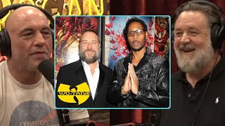 Russell Crowe Is Good Friends With The RZA From The Wu Tang Clan  Joe Rogan [upl. by Nacul330]