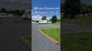 Tour of Malvern Caravan and motorhome club site [upl. by Nylia599]