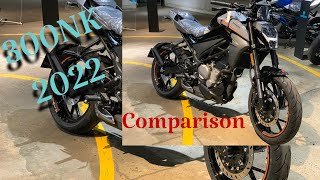 CFMOTO 300NK 2022 comparison [upl. by Alym]