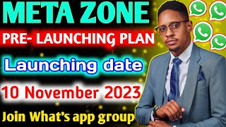 Meta Zone  New PreLaunching Plan 2023  Meta Zone Plan  Metazone business plan [upl. by Niall]