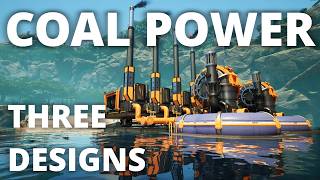 100 EFFICIENT Coal Power Plant Build Guide incl Multiple Designs  Satisfactory 10 [upl. by Ardaed509]