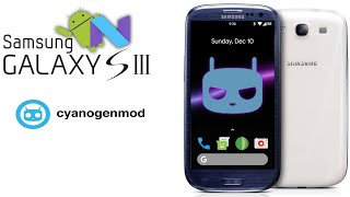 CyanogenMod 141 Based on Android 71 for Samsung S3 GTI9300  RandomRepairs [upl. by Arvell]