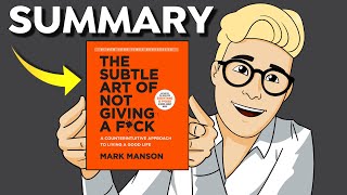 The Subtle Art of Not Giving A Fck Animated Book Summary — Ditch the SelfHelp Craze amp Be Happy [upl. by Lopes184]