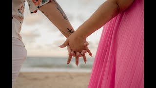 Romantic Beach Proposal in Condado Puerto Rico 🌊  A Sunset Love Story [upl. by Eidas]