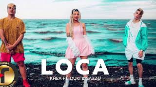 Khea  Loca ft Duki amp Cazzu Acapella STUDIO [upl. by Lemrej]