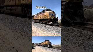 Coming In Quick UP Mixed Manifest Train Canyon Track at Famous Sullivan’s Curve Plus BNSF Stack [upl. by Anitsuj]