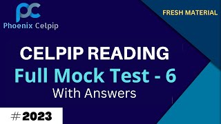 Celpip Full Reading Test 6 With Answers  Celpip Reading Full Mock Test  Phoenix Celpip [upl. by Antonie46]