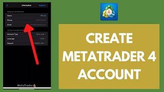 How to Create Real Metatrader 4 Account MetaTrader 4 Real Account Sign Up 2024 [upl. by Stanleigh448]