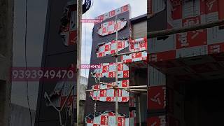 Aluminium panel cladding work in vishakapatnam lowest price NaniElevations [upl. by Nilla]