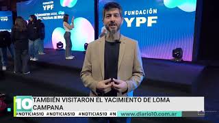 Becarios visitaron el espacio de YPF en el DUAM de Neuquén [upl. by Nomrah18]