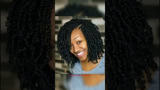 Cute crochet hairstyles for black shortswithogom braids cornrows crochetbraid hairstyles [upl. by Amme]