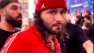 JORGE MASVIDAL REACTS TO JAKE PAUL KNOCKOUT OF TYRON WOODLEY [upl. by Yetnom]