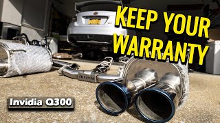 WRX STI Catback Exhaust Detailed Installation [upl. by Orling21]