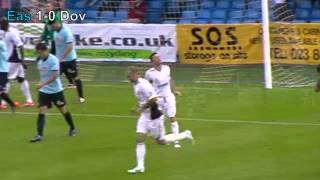 Eastleigh FC v Dover Athletic 010912 [upl. by Oiratnom579]