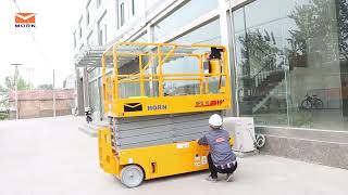 MORN® LIFT Self Propelled Scissor Lift [upl. by Nawad]