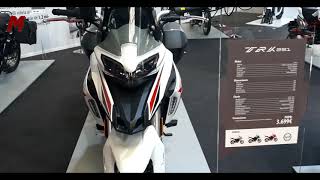 Benelli TRK 251 2019  Walkaround  VivelaMoto 2019 [upl. by Bertle844]