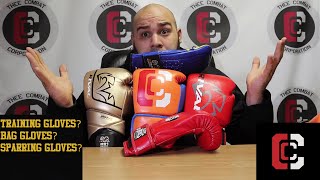 BagSparring Gloves vs Training Gloves Why you want 2 or 3 pairs of gloves [upl. by Caplan]