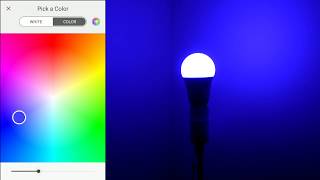 TPLINK LB130 RGB Smart Light Bulb in action [upl. by Ialocin15]