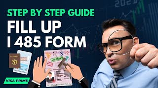 Step By Step Guide to Fill up I485  How to Fill up i485 form in 2023 i485 permanentresident [upl. by Marline]