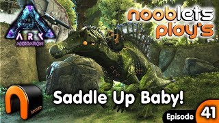 ARK SPINO SADDLE Aberration Nooblets plays Ep41 [upl. by Sarge]