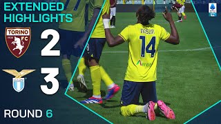 TORINOLAZIO 23  EXTENDED HIGHLIGHTS  SERIE A 202425 [upl. by Ycniuqal]