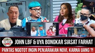 Mati2an ingin penjar4kan teh novi Farhat abbas di buat ketakutan begini oleh jhon lbf amp uya kuya [upl. by Metts574]